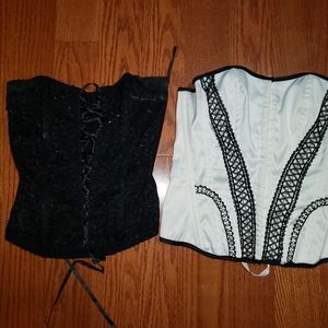 Lot of 2 corsets